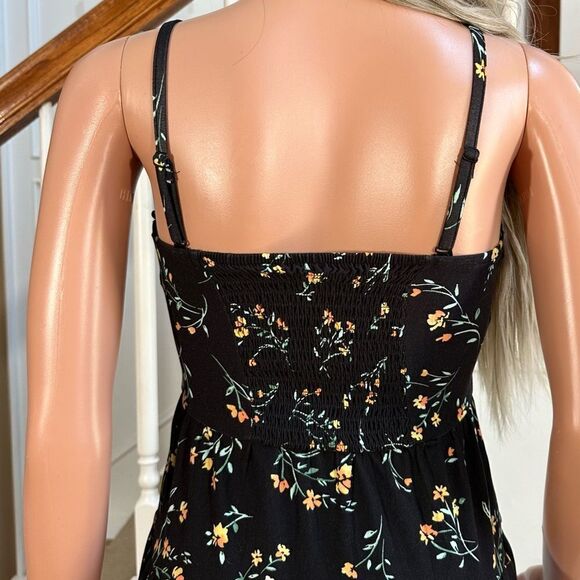 Black floral summer dress - Picture 10 of 10